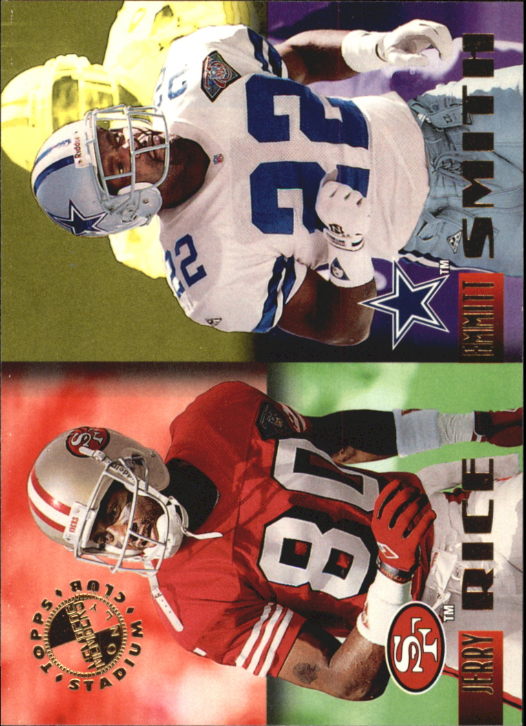 1995 Stadium Club Members Only 50 #45 J.Rice/E.Smith