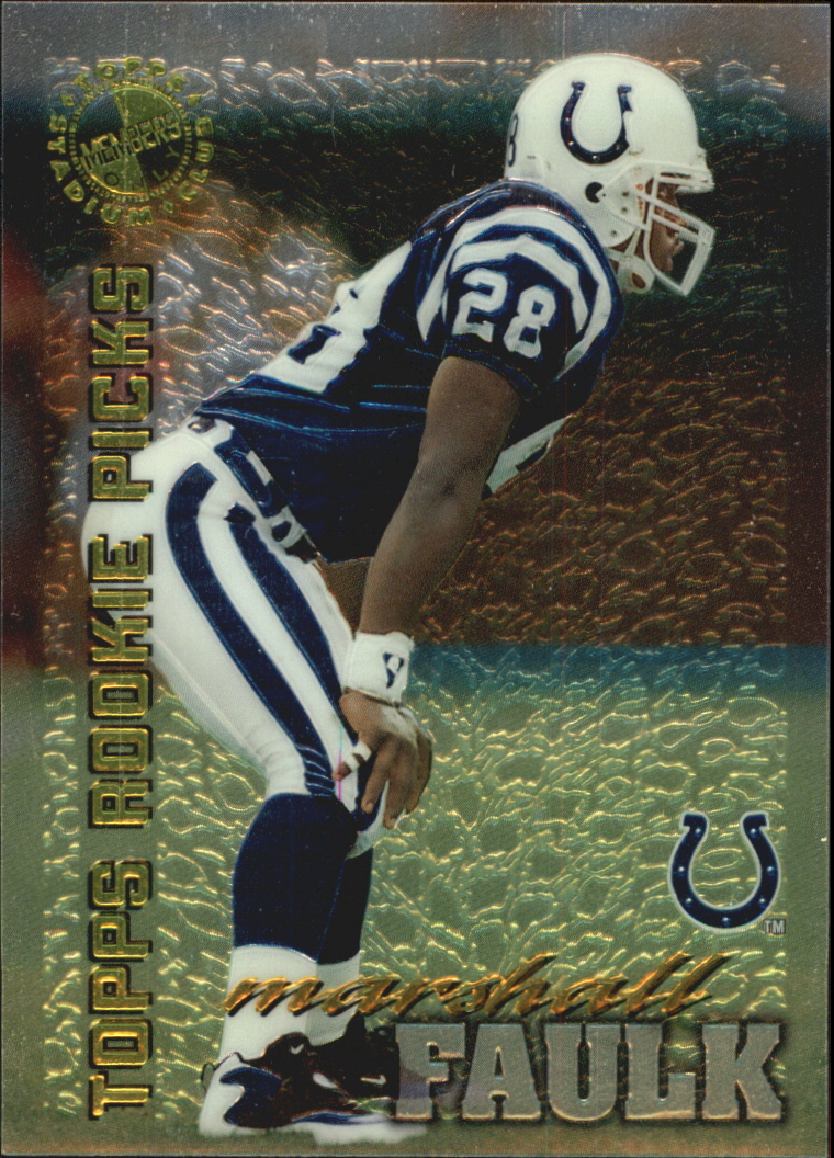 1995 Stadium Club Members Only 50 #50 Marshall Faulk