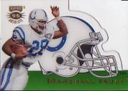 1995 Absolute Die Cut Helmets #7 Marshall Faulk