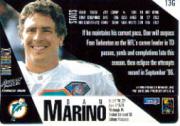 1995 Action Packed 24K Gold #13G Dan Marino back image