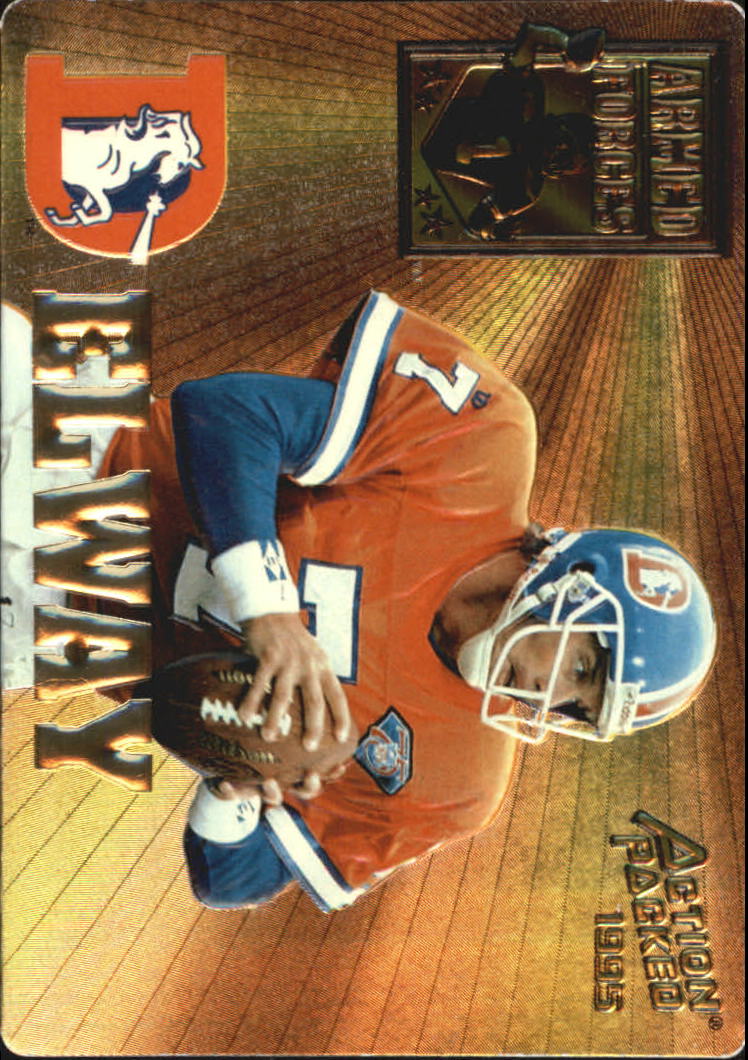 1995 Action Packed Armed Forces #AF9 John Elway