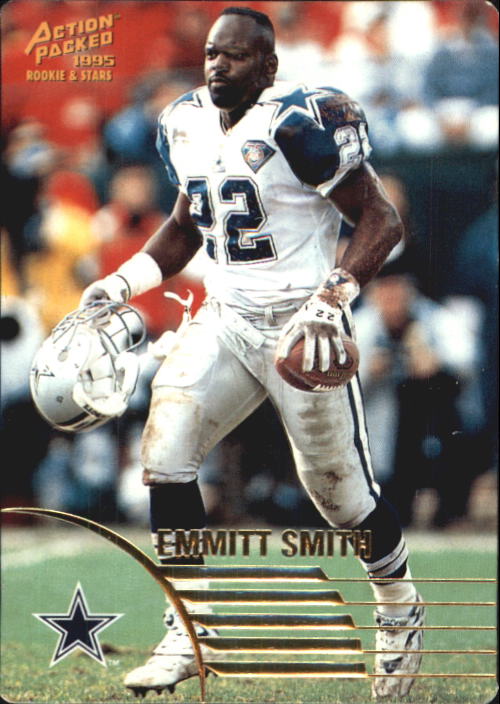 1995 Action Packed Rookies/Stars #45 Emmitt Smith