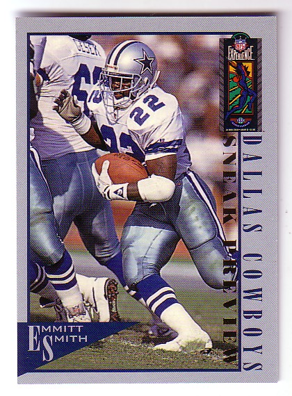1995 Classic NFL Experience Throwbacks #T7 Emmitt Smith