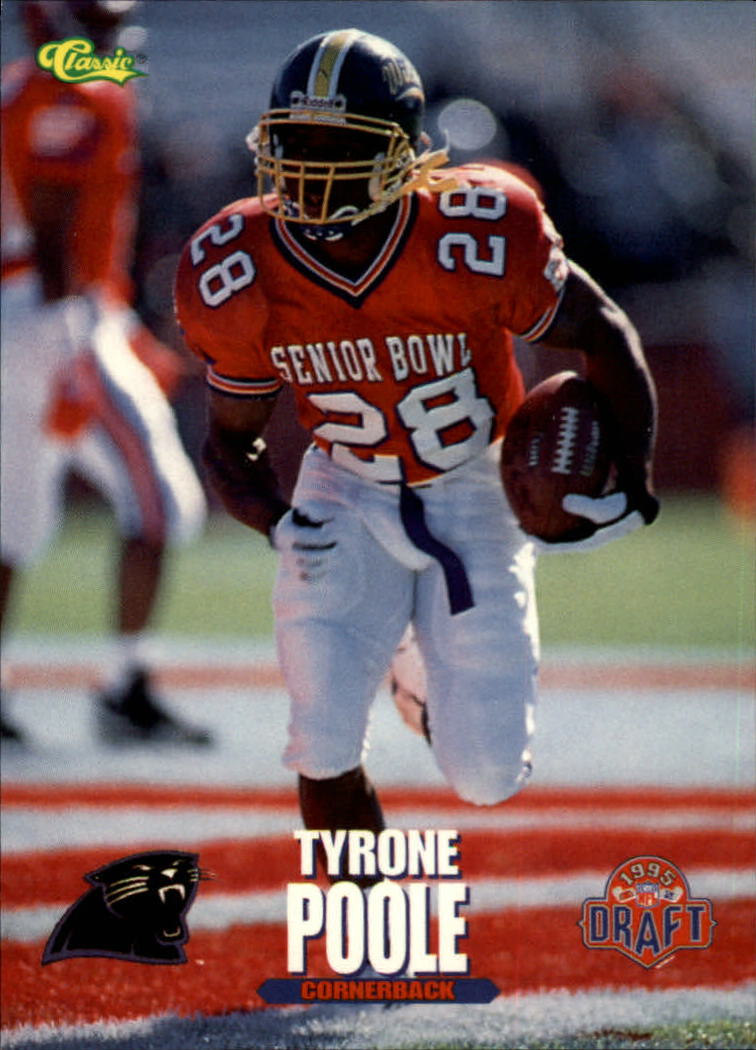 1995 Classic NFL Rookies #22 Tyrone Poole