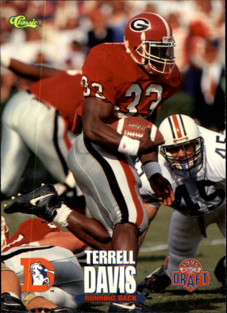 1995 Classic NFL Rookies #54 Terrell Davis