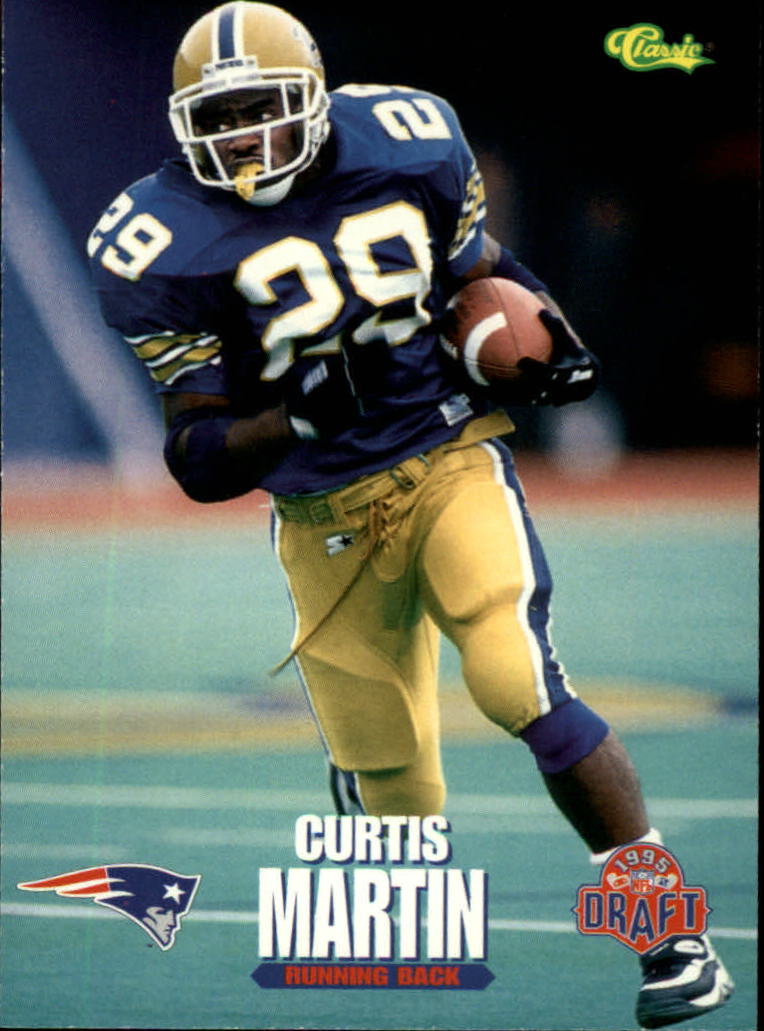 1995 Classic NFL Rookies #84 Curtis Martin