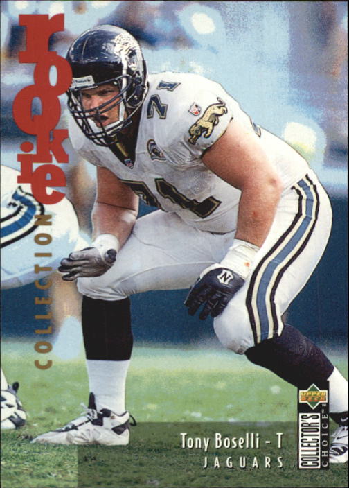 1995 Collector's Choice Update #U26 Tony Boselli