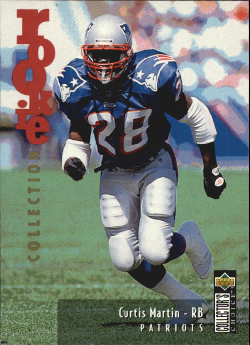 1995 Collector's Choice Update #U38 Curtis Martin RC