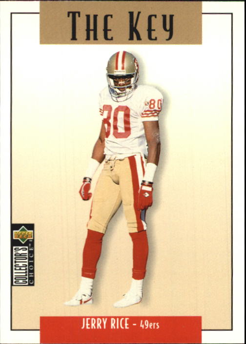 1995 Collector's Choice Update #U84 Jerry Rice K