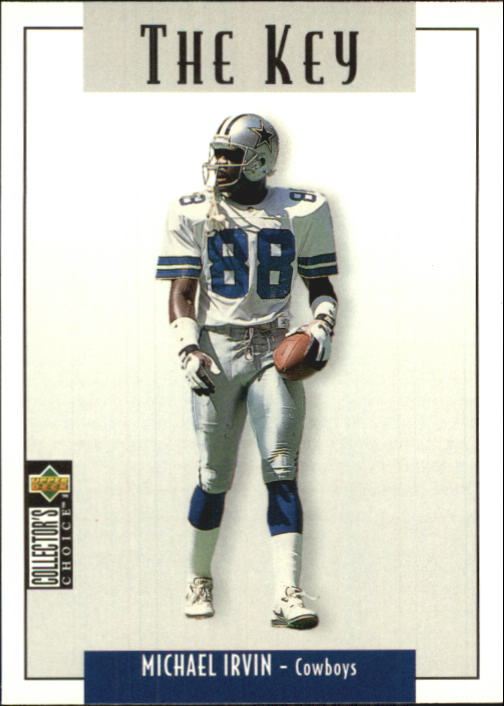1995 Collector's Choice Update #U90 Michael Irvin K
