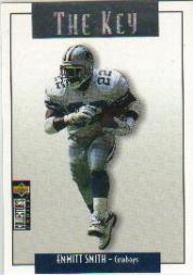 1995 Collector's Choice Update Silver #U61 Emmitt Smith K