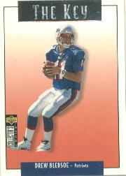 1995 Collector's Choice Update Silver #U69 Drew Bledsoe K