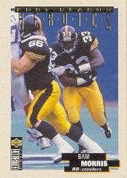 1995 Collector's Choice Update Post Season Heroics Gold #5 Byron Bam Morris