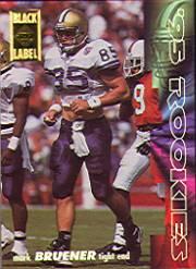 1995 Collector's Edge Rookies Black Label #16 Mark Bruener