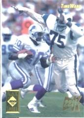 1995 Collector's Edge TimeWarp Black Label 22K Gold #5 Barry Sanders/D.Jones