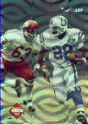 1995 Collector's Edge TimeWarp Prisms #8 Marshall Faulk/W.Lanier