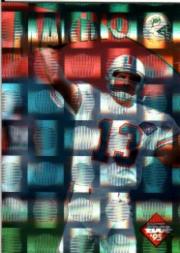 1995 Collector's Edge Instant Replay Prisms #20 Dan Marino