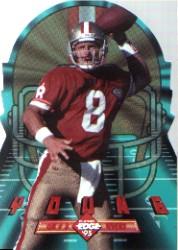 1995 Collector's Edge Instant Replay EdgeTech Die Cuts #12 Steve Young