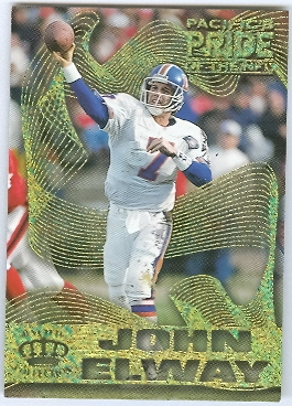 1995 Crown Royale Pride of the NFL #PN9 John Elway