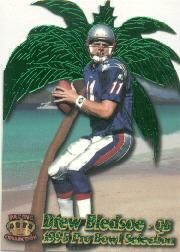 1995 Crown Royale Pro Bowl Die Cuts #PB1 Drew Bledsoe