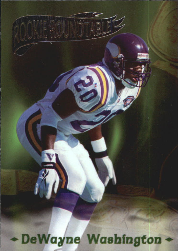 1995 Excalibur Rookie Roundtable #10 Dewayne Washington
