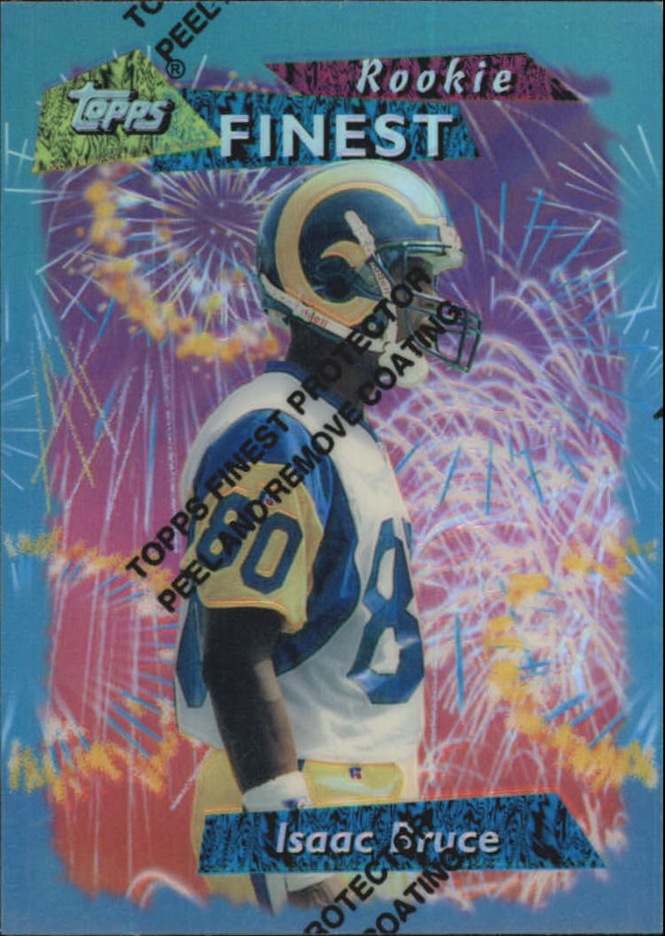 1995 Finest Refractors #137 Isaac Bruce