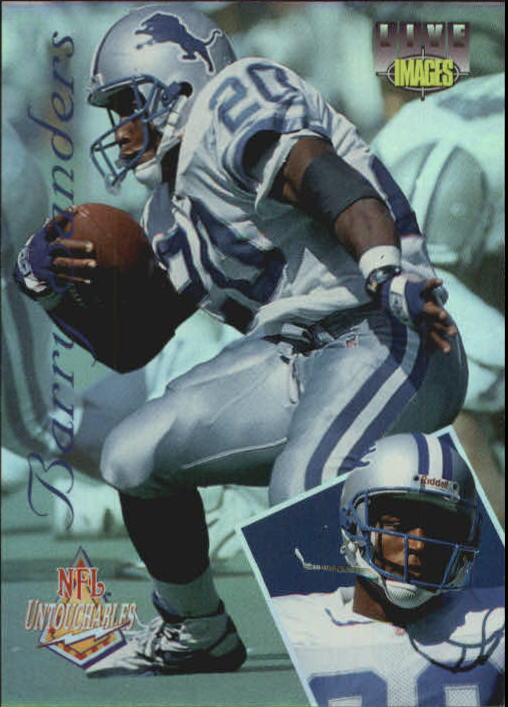 1995 Images Live Untouchables #U7 Barry Sanders