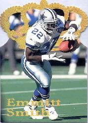 1995 Pacific Gold Crown Die Cuts #DC3 Emmitt Smith