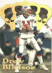 1995 Pacific Gold Crown Die Cuts #DC10 Drew Bledsoe