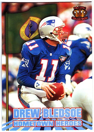 1995 Pacific Hometown Heroes #HH6 Drew Bledsoe