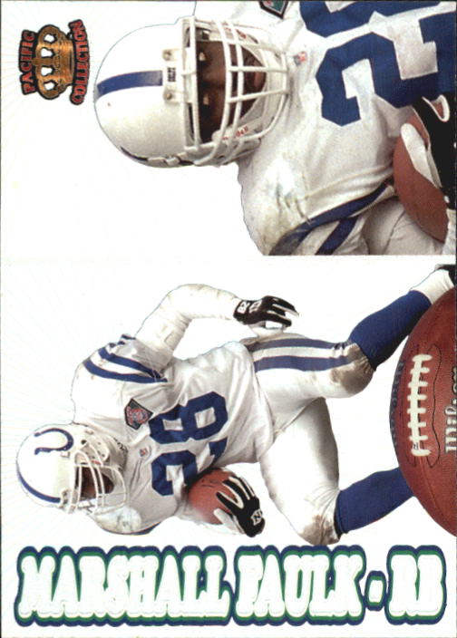 1995 Pacific Prisms #38 Marshall Faulk