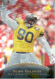 1995 Pinnacle Trophy Collection #158 Sean Gilbert