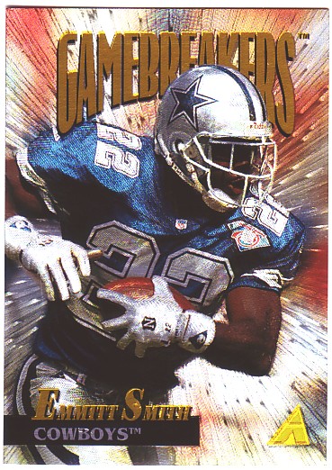 1995 Pinnacle Gamebreakers #2 Emmitt Smith