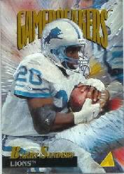 1995 Pinnacle Gamebreakers #11 Barry Sanders