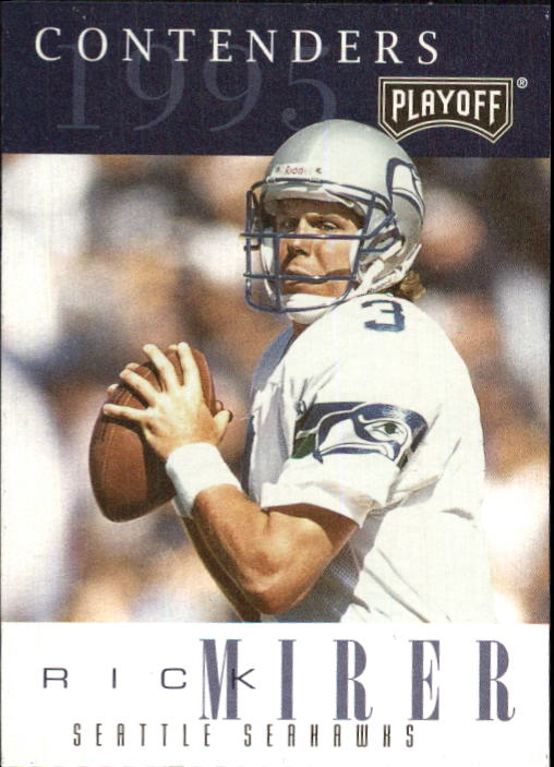 1995 Playoff Contenders #3 Rick Mirer