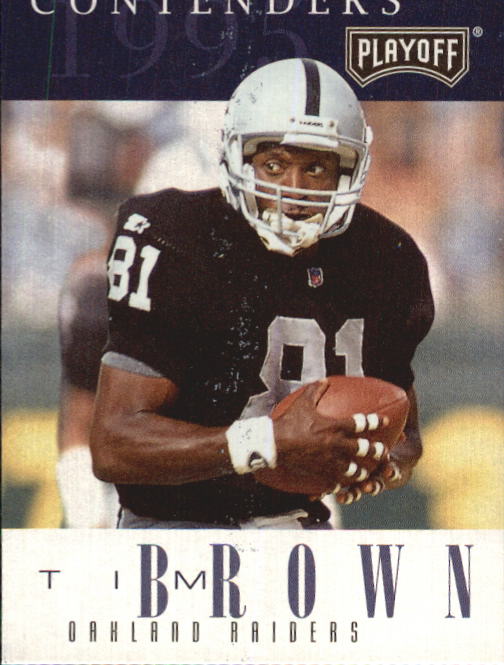 1995 Playoff Contenders #81 Tim Brown