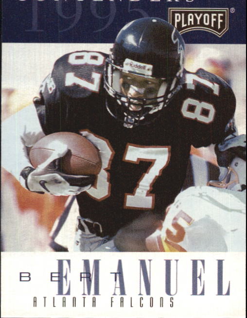 1995 Playoff Contenders #100 Bert Emanuel