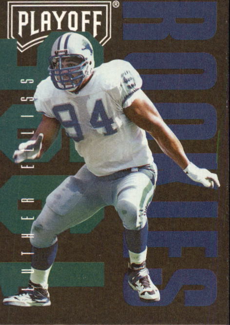 1995 Playoff Contenders #127 Luther Elliss RC