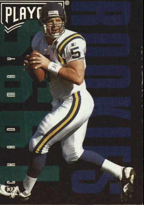 1995 Playoff Contenders #135 Chad May RC