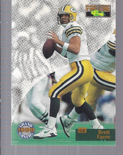 1995 Pro Line Grand Gainers #G17 Brett Favre