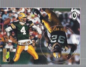 1995 Pro Line Pogs #C11 B.Favre/R.White