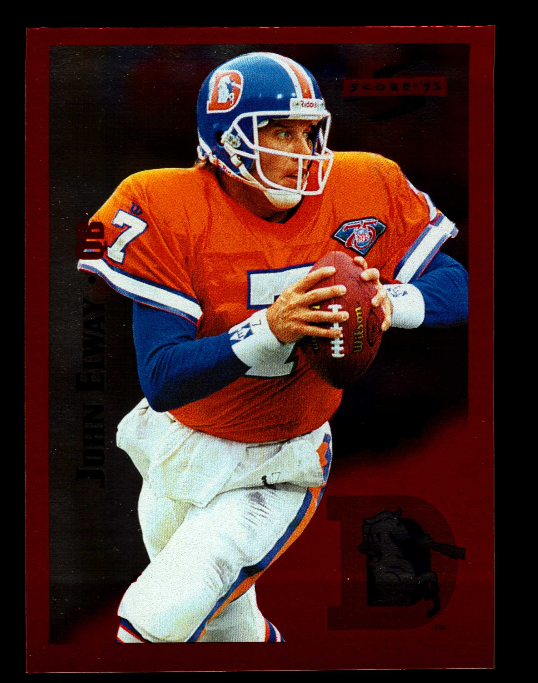 1995 Score Red Siege #32 John Elway