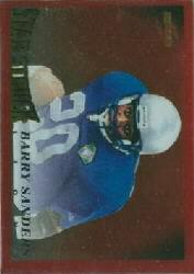 1995 Score Red Siege #208 Barry Sanders SS