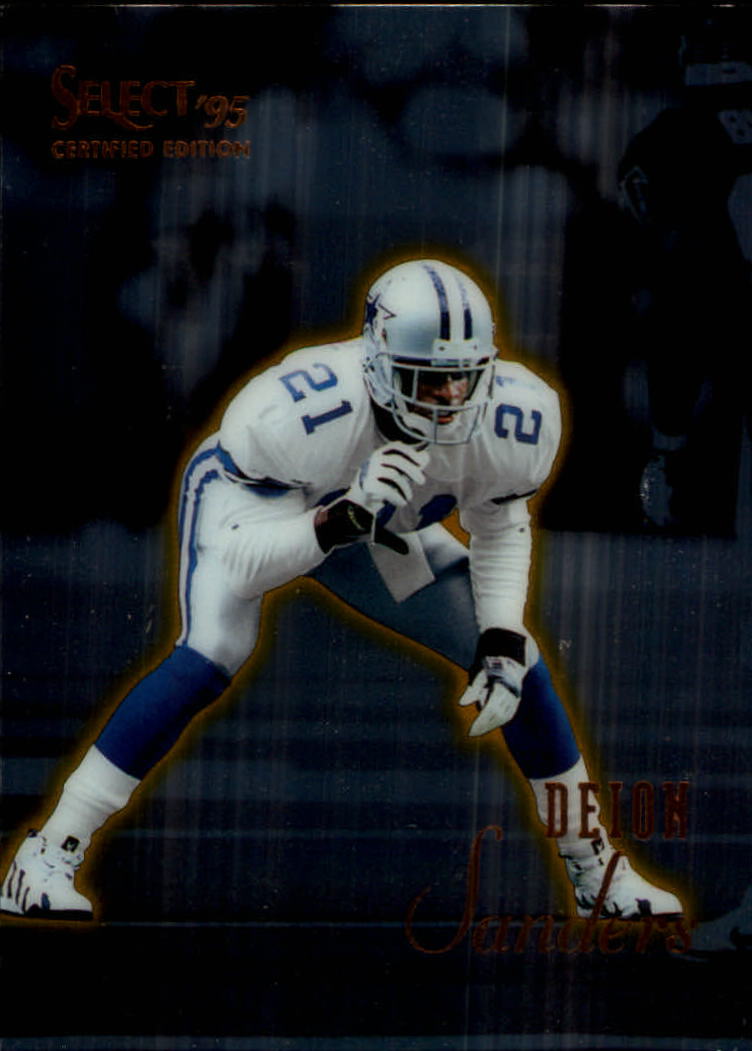 1995 Select Certified #78 Deion Sanders Mail Out
