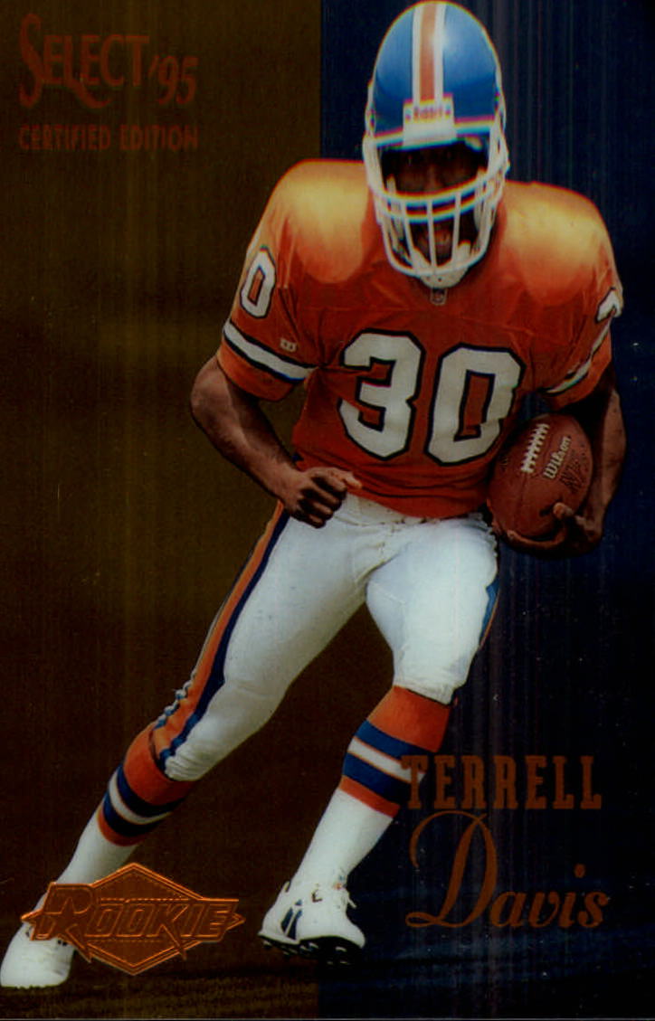 1995 Select Certified #126 Terrell Davis RC