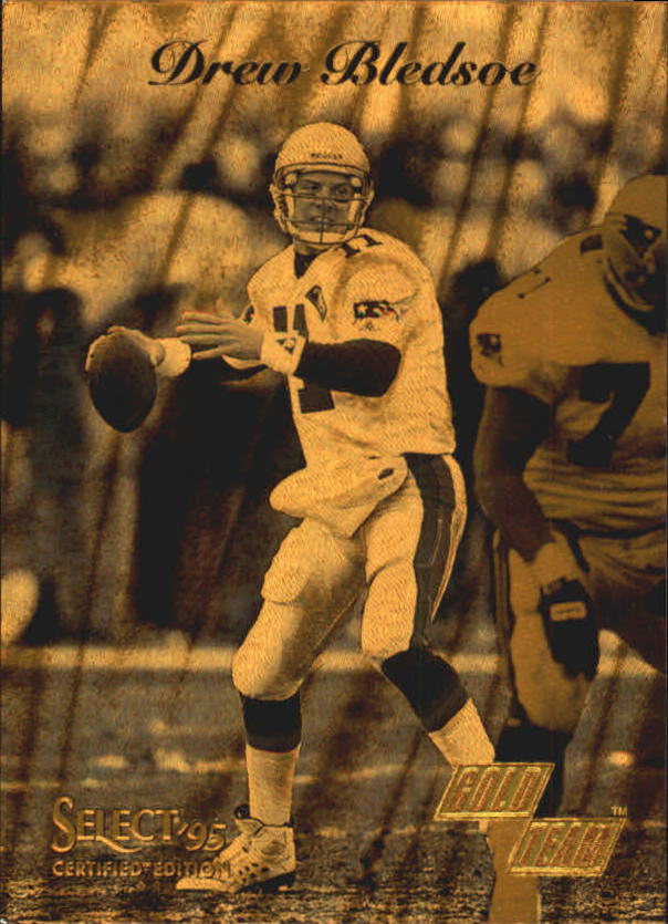 1995 Select Certified Gold Team #3 Drew Bledsoe