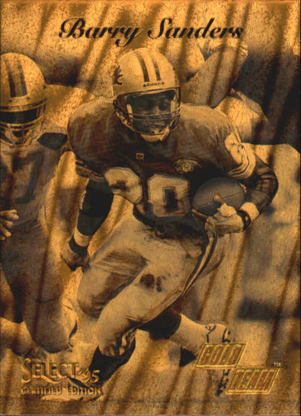 1995 Select Certified Gold Team #6 Barry Sanders