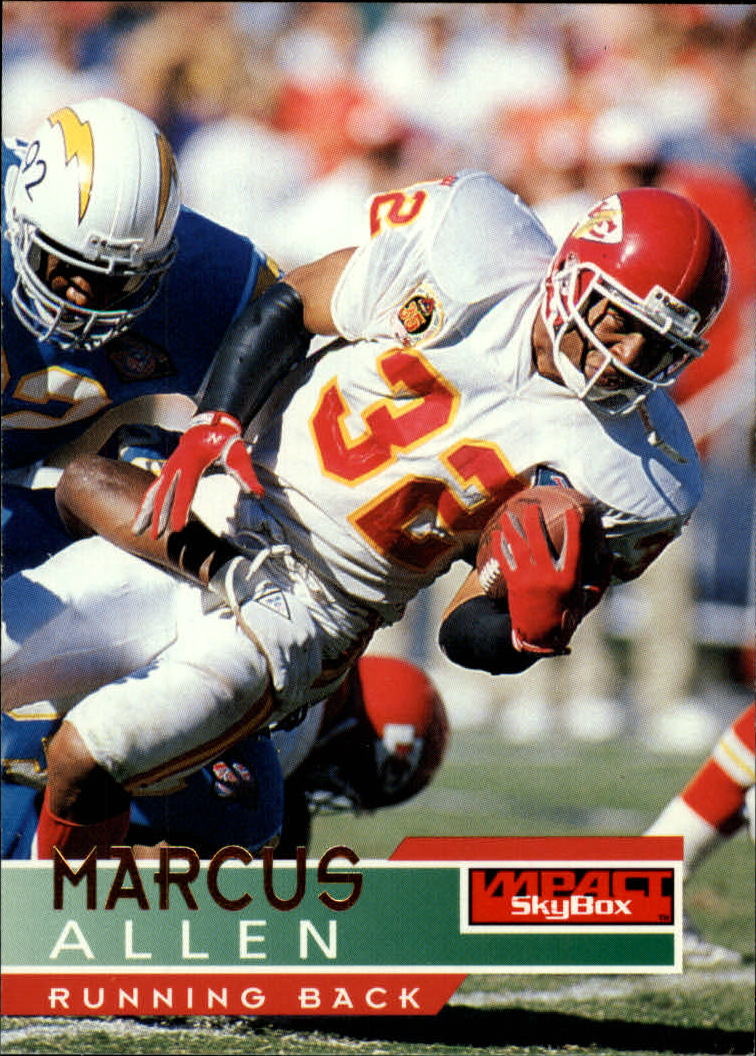 1995 SkyBox Impact #70 Marcus Allen