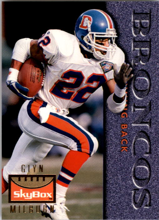 1995 SkyBox Premium #37 Glyn Milburn