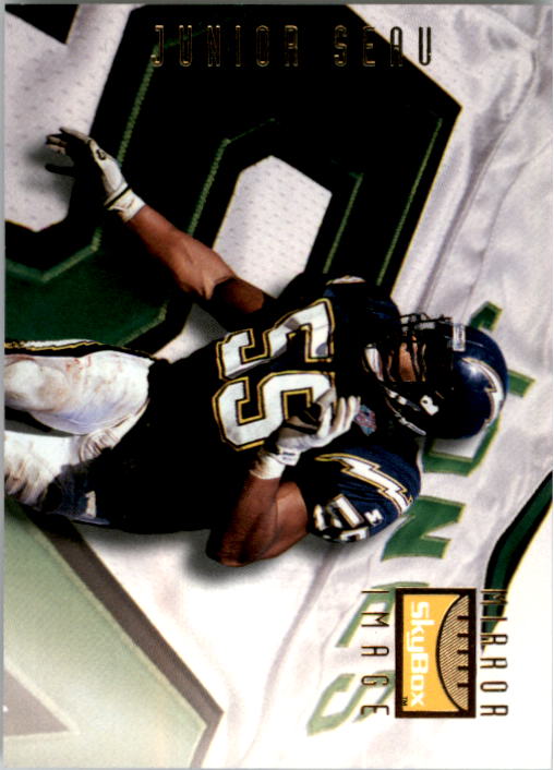 1995 SkyBox Premium #158 Junior Seau/M.Jones